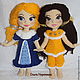 Two master-class "Cinderella and Belle with outfits". Knitting patterns. world of knitting. My Livemaster. Фото №4