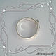 Ring 'ring-m' 925 silver, garnet, cubic Zirconia. Rings. MaksimJewelryStudio. My Livemaster. Фото №4