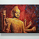 Copy of Copy of Oil painting "Glowing Buddha", Pictures, Moscow,  Фото №1