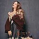 Заказать -55%*Chocolate Princess*designer Oksana Prince. Oksana Prince. Ярмарка Мастеров. . Пальто Фото №3