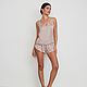 Топ из тенселя Dust pink. Топы. 8 HORAS OF SILK. Ярмарка Мастеров.  Фото №4