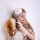 Свадебная шляпа "Ретро". Вуалетка. Шляпы. Bridal Dreams (Свадебные аксессуары). Ярмарка Мастеров.  Фото №5