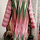 Quilted ikat kaftan. Uzbek chapan. boho coat. SCH023. Coats. businka34. Online shopping on My Livemaster.  Фото №2
