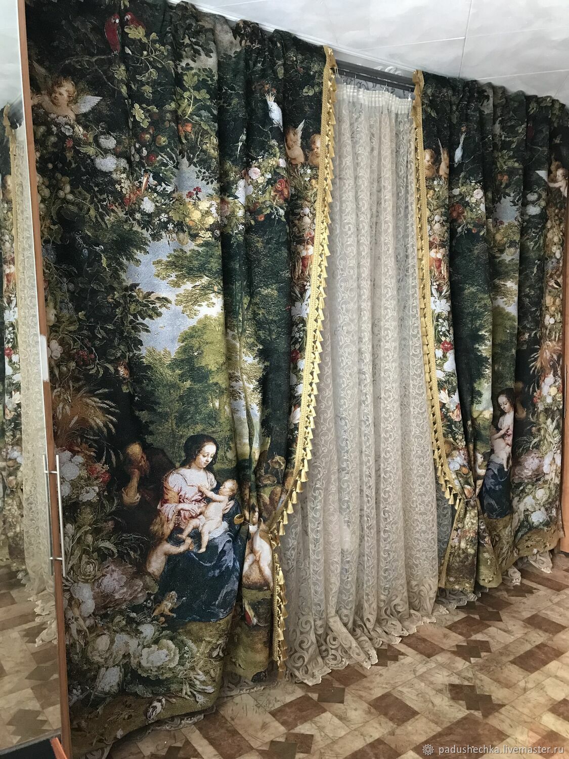 Шторы: Гобеленовые шторы в интернет-магазине на Ярмарке Мастеров ...