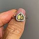 Заказать 17.5 Натуральный желтый  циркон 2.05 ct. Елена. Ярмарка Мастеров. . Кольца Фото №3