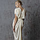 Order Evening dress long white satin designer exclusive. Voielle. Livemaster. . Dresses Фото №3