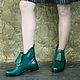 Shoes ' Modern green». Boots. Hitarov (Hitarov). Online shopping on My Livemaster.  Фото №2