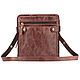 Leather bag 'Felix' (antique brown), Classic Bag, St. Petersburg,  Фото №1