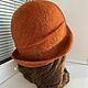 Felted hat The Autumn Leaves. Hats1. Oksana Moleva. My Livemaster. Фото №5