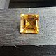 Citrine Square 10h10, Cabochons, Moscow,  Фото №1