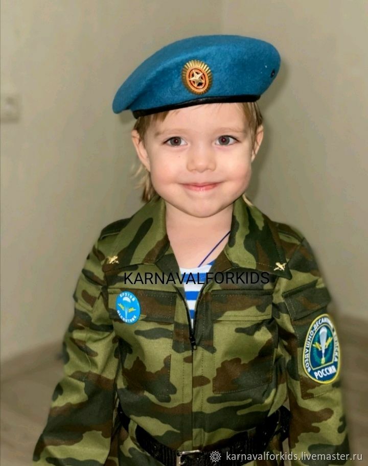 Военная форма для детей на 9 мая - Выкройки для детей, детская мода - смотреть видео