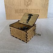 Музыкальные инструменты handmade. Livemaster - original item Kiss The Rain Yiruma Music Box. Handmade.