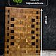 Заказать Доска разделочная торцевая. RB WOOD. Ярмарка Мастеров. . Разделочные доски Фото №3
