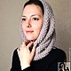 Снуд "Роза на асфальте" бежево-серый. Шарфы. Анна Уткина 'АньУткины малютки' (Anutkinymalutki). Ярмарка Мастеров.  Фото №5