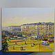 Oil painting 'Urban landscape of city N', 90-75. Pictures. Zhanne Shepetova. Online shopping on My Livemaster.  Фото №2