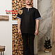 Men's short sleeve shirt. Mens shirts. Slavyanskie uzory. Online shopping on My Livemaster.  Фото №2