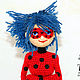 Doll Lady Bug. Stuffed Toys. sToryToys. Online shopping on My Livemaster.  Фото №2