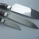 Order Set of forged knives made of 95H18 steel. Morozov. Livemaster. . Stand Фото №3