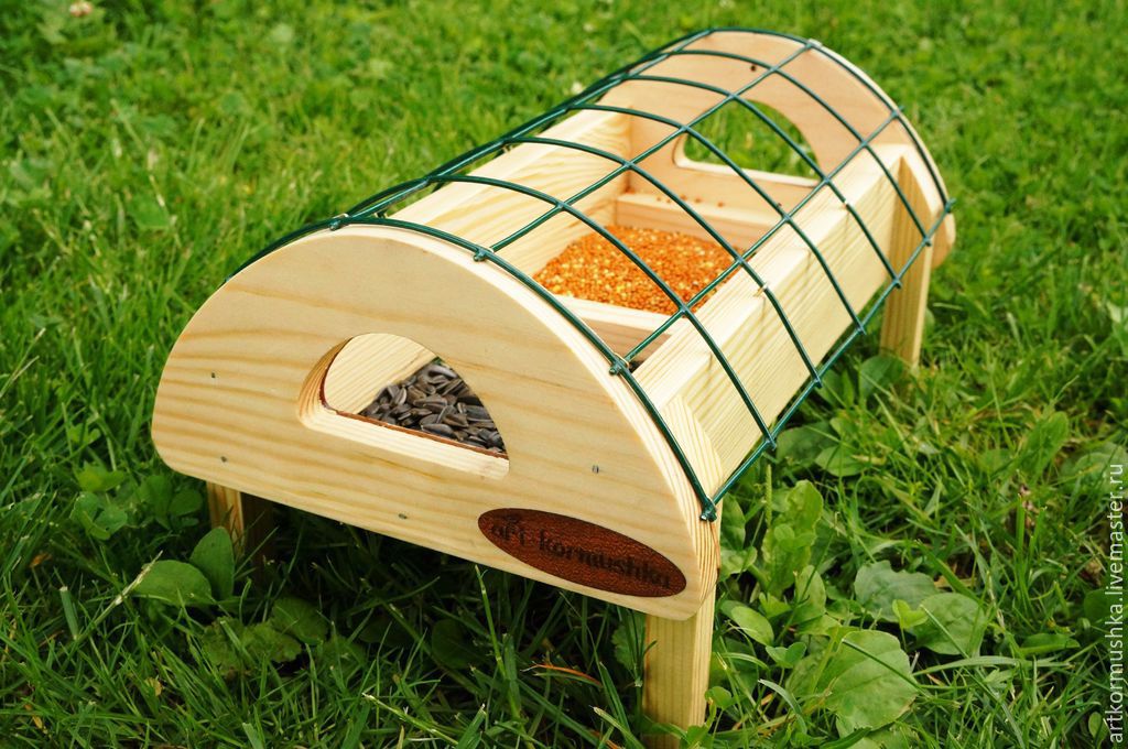 Ground Feeder For Birds Lawn Zakazat Na Yarmarke Masterov