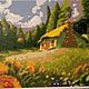 Mosaic painting "Little house", Pictures, Moscow,  Фото №1