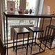  Стол Куба и Стул в стиле Лофт (производство). Столы. Мебель на заказ Москва Ergonomika. Ярмарка Мастеров.  Фото №4