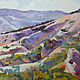 'Crimean mountains near Sudak' - oil painting on canvas. Pictures. Multicolor Gallery. My Livemaster. Фото №5