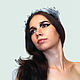 Bezel with gray feathers. Headband. Your crowN (Your-crowN). Online shopping on My Livemaster.  Фото №2