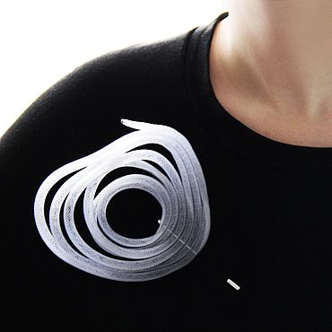 Украшения ручной работы. Ярмарка Мастеров - ручная работа Брошь “Molecule”. Handmade.