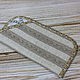 Ojal, tejido, Acolchado, Algodón. Eyeglass case. Svetlana Textile Bags Backpacks. My Livemaster. Фото №4