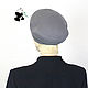 Order Stylish women's cashmere beret. Four colors. Mishan (mishan). Livemaster. . Berets Фото №3