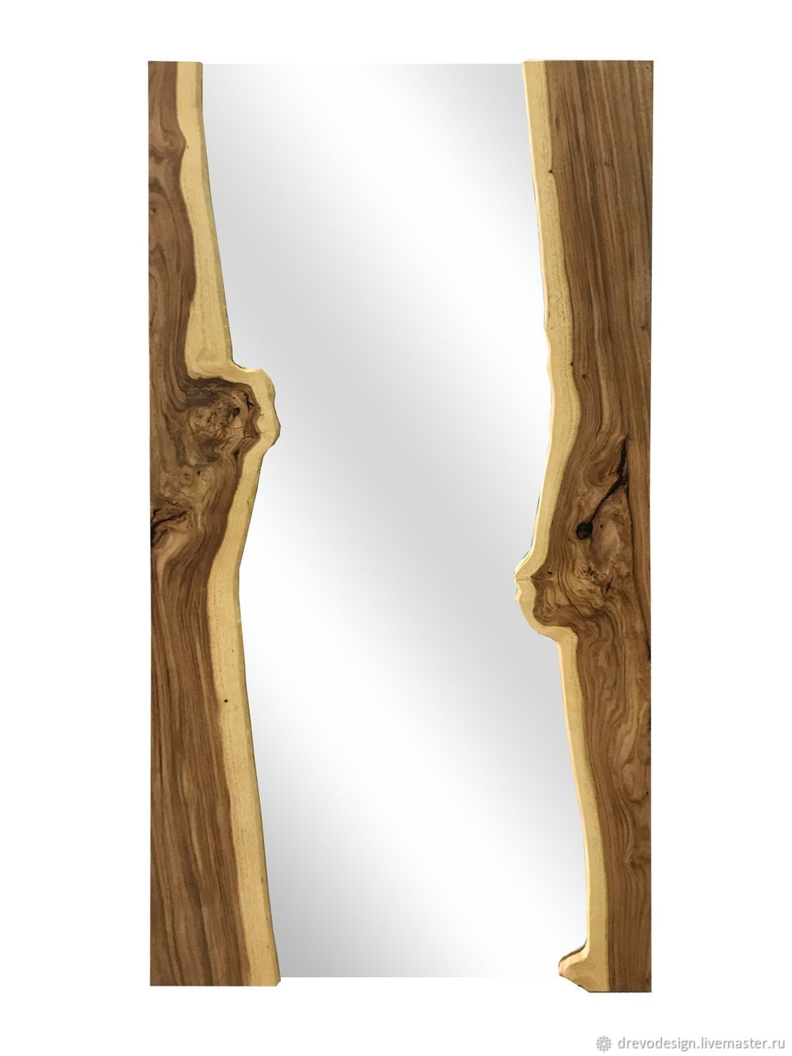 Mirror In A Wooden Frame