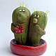 Love with thorns. Cacti. Ceramics. Figurines. smile in clay. My Livemaster. Фото №4