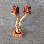 Для дома и интерьера handmade. Livemaster - original item candle holder from wood. Handmade.