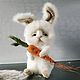 Bunny plush. Toys. elena-kuvaldina. Online shopping on My Livemaster.  Фото №2