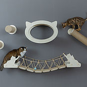Зоотовары handmade. Livemaster - original item Set of furniture for cats 