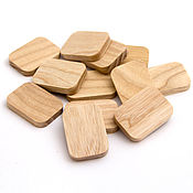 Материалы для творчества handmade. Livemaster - original item Wood blanks (set of 25 pieces). Handmade.