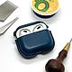 Чехол для Airpods 3. Чехол. WE аксессуары из кожи. Интернет-магазин Ярмарка Мастеров.  Фото №2