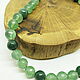 Beads made of natural green aventurine Forest 47 cm. Beads2. Selberiya shop. Online shopping on My Livemaster.  Фото №2