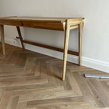 Для дома и интерьера ручной работы. Ярмарка Мастеров - ручная работа Дизайнерский письменный стол из массива дуба. Handmade.