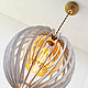Hanging lamp ' Ball in a ball'. Ceiling and pendant lights. chudesalesa. My Livemaster. Фото №4