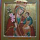образ Божьей Матери Неувядаемый цвет. Иконы. Якунина Оксана (Icon-). Интернет-магазин Ярмарка Мастеров.  Фото №2