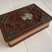 Сувениры и подарки handmade. Livemaster - original item Orthodox prayer book in leather binding. Handmade.