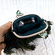 Вечерняя сумочка с перьями павлина и вышивкой стразами. Классическая сумка. Дизайнерские вечерние сумочки. Интернет-магазин Ярмарка Мастеров.  Фото №2