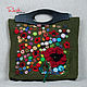 Stylish bag 'Poppy field' based on Claude Monet. Classic Bag. asmik (asmik). Online shopping on My Livemaster.  Фото №2
