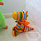 Order Dragon Rainbow Pinstripes. GALAtoys. Livemaster. . Stuffed Toys Фото №3