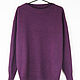  Knitted jumper with a boat neckline. Jumpers. stylish things. Online shopping on My Livemaster.  Фото №2