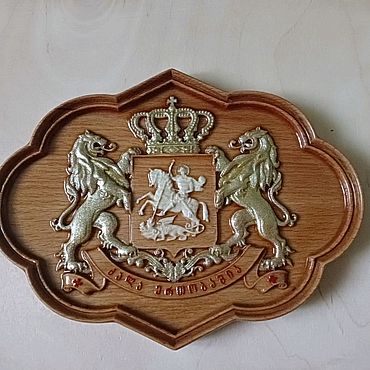 Картины и панно ручной работы. Ярмарка Мастеров - ручная работа Герб Грузии. Handmade.