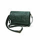 Order clutches: Women's Leather Green Viann S44t-632 Clutch Bag. Natalia Kalinovskaya. Livemaster. . Clutches Фото №3