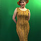 Dress 'Golden time'. Dresses. Knitting Elena Kondrina (ElenaKondrina). Online shopping on My Livemaster.  Фото №2