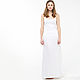 Order White summer skirt made of 100% linen. etnoart. Livemaster. . Skirts Фото №3